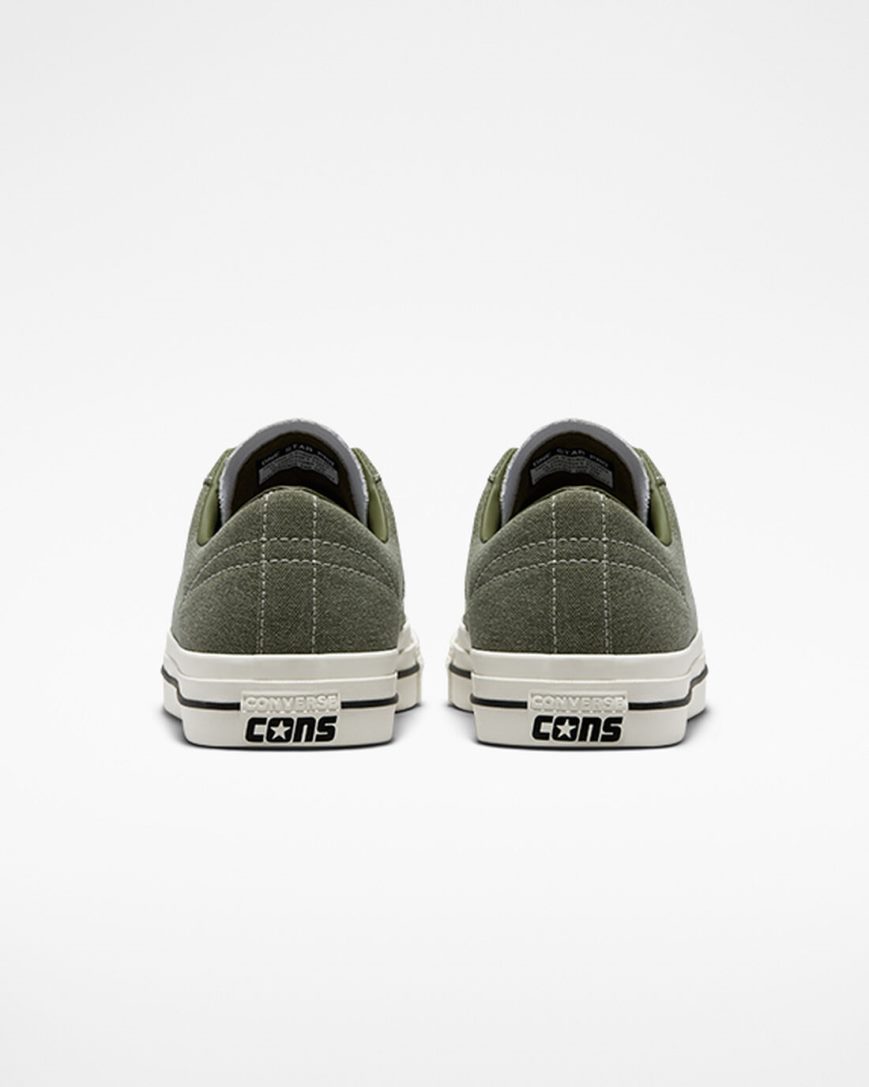 Men's Converse CONS One Star Pro Workwear Skate Shoes Olive / Black | AU 1084CY